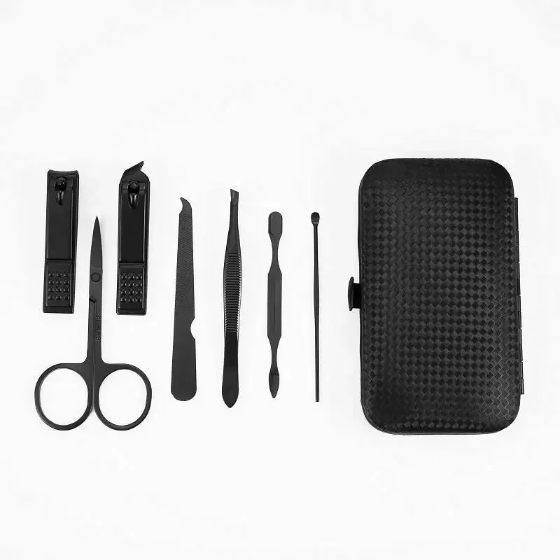18pcs Nail Clippers Manicure Set Tools Pedicure Trimming Grooming Tool Kit