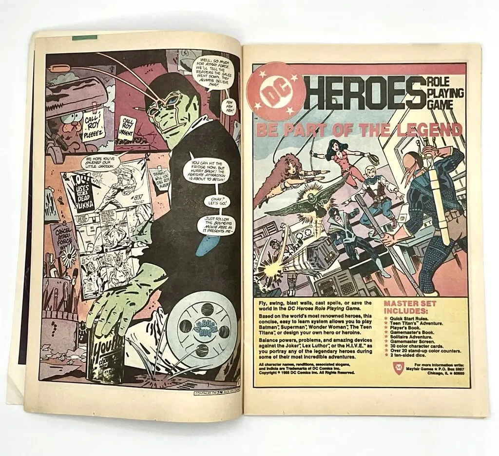 Ambush Bug Stocking Stuffer Comic Book DC 1986 /ah