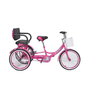 Amla Three wheel bike with Two Seats - 16 Inch - TB608-16
