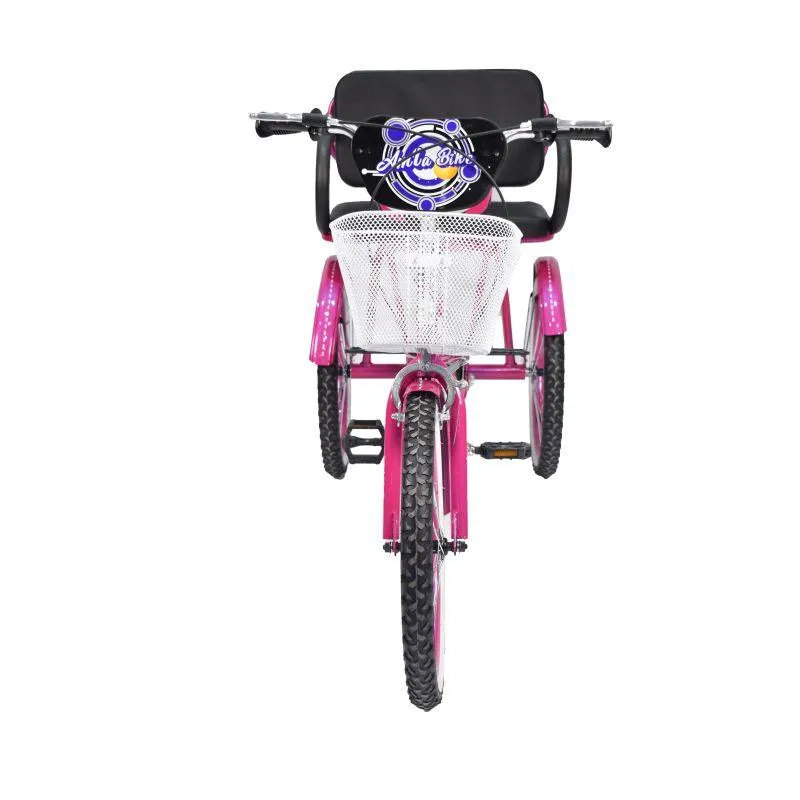 Amla Three wheel bike with Two Seats - 16 Inch - TB608-16