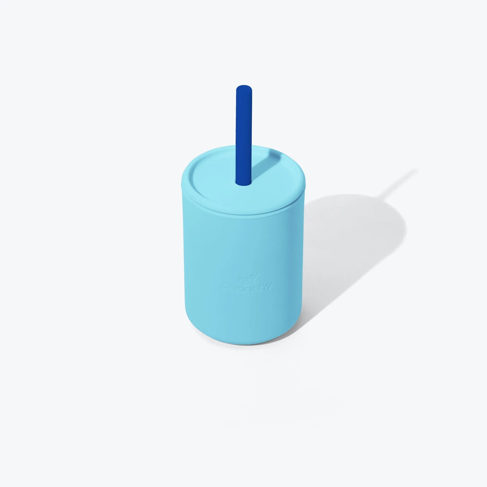 Avanchy La Petite Mini Silicone Baby Cup 5oz - Blue