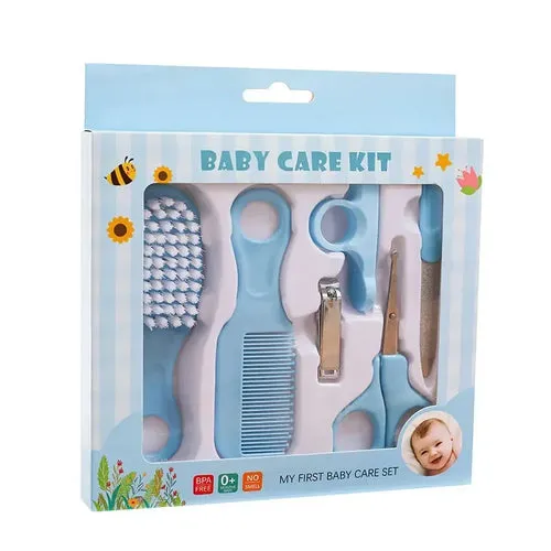 Baby Care Set Safe Nail Clippers Soft Comb Brush Care Combination Hair