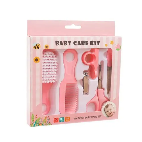 Baby Care Set Safe Nail Clippers Soft Comb Brush Care Combination Hair