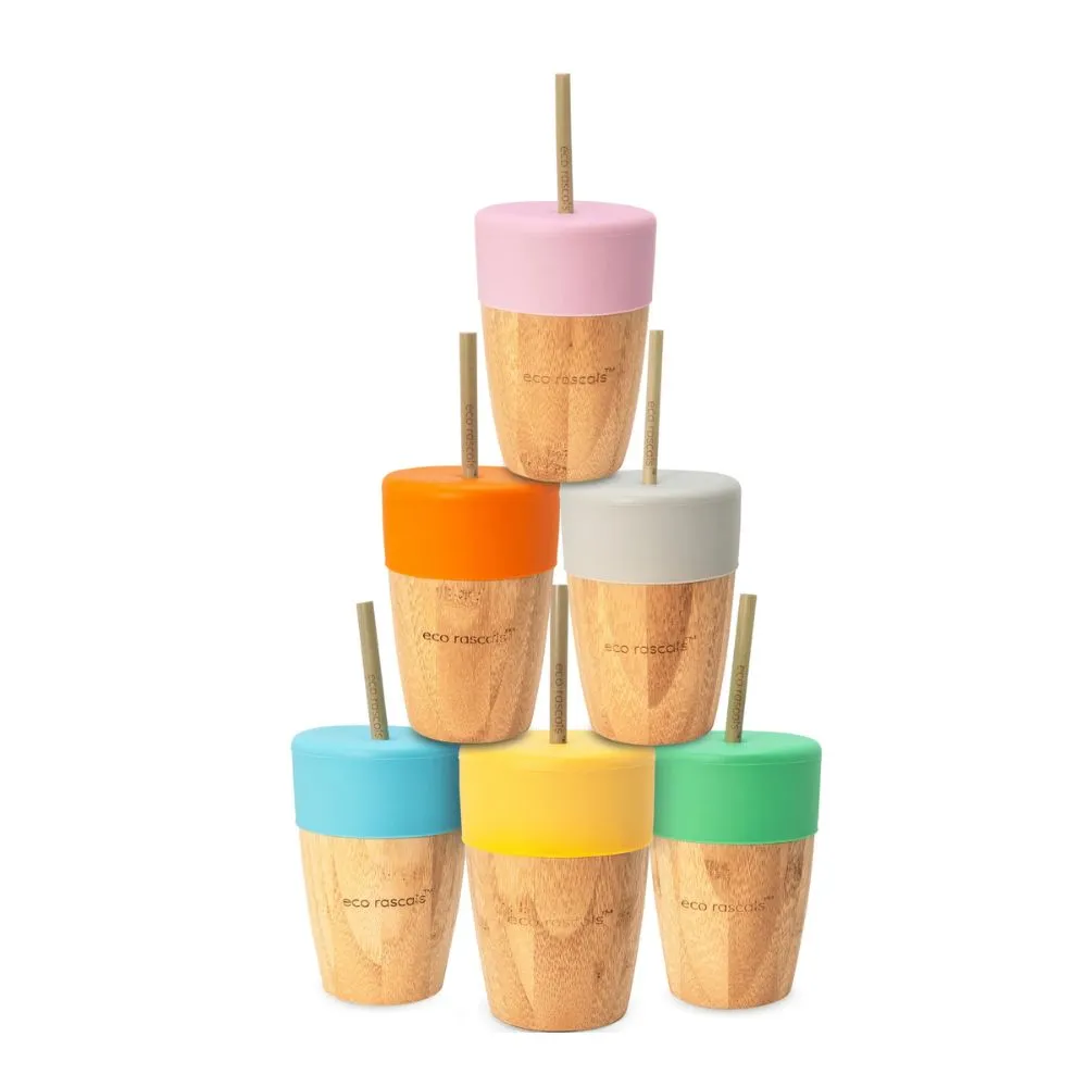 Bamboo Big Cup - 210 ml -Orange