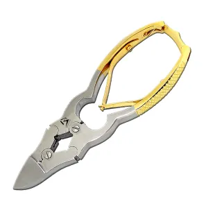 BeautyTrack Stainless Steel Nail Clippers Podiatry Clipper Instruments Thick Nail Cutter Podiatrist Toenail Cutter - Storage Case