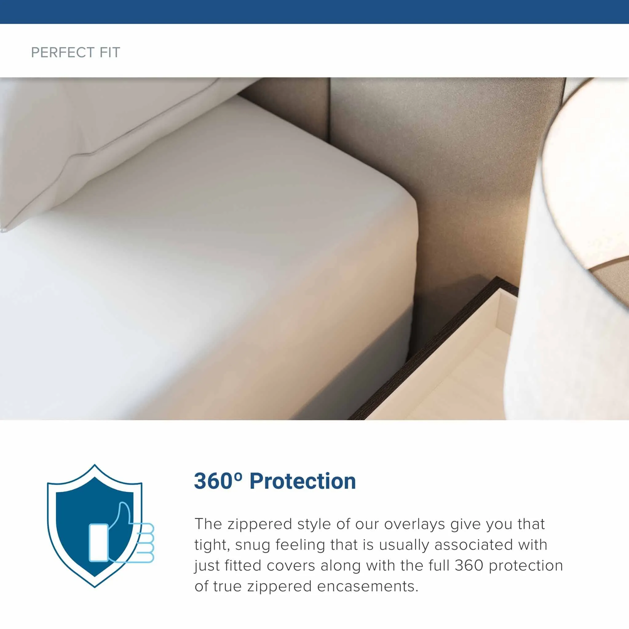 BedBug Solution® Basic Zippered Mattress Encasement