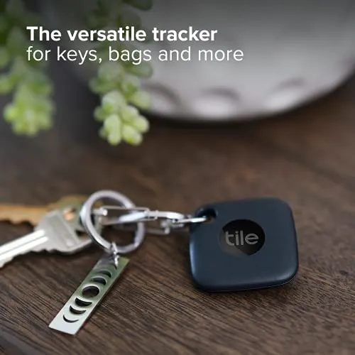 Bluetooth Tracker for Travel | Tile Mate Black