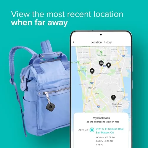 Bluetooth Tracker for Travel | Tile Mate Black