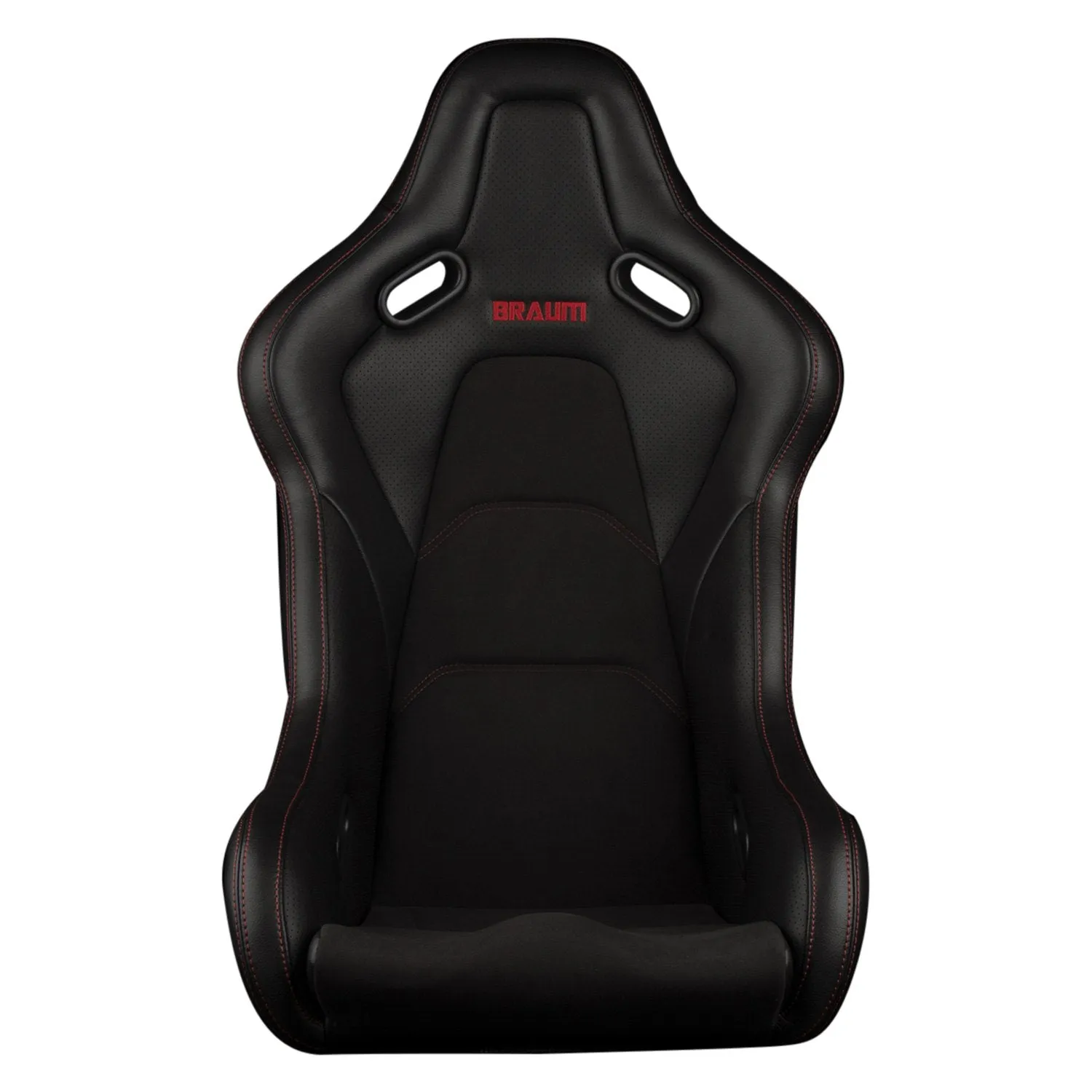 BRAUM Flacon-S Fixed Back Bucket Seat [Composite FRP] Black / White / Red