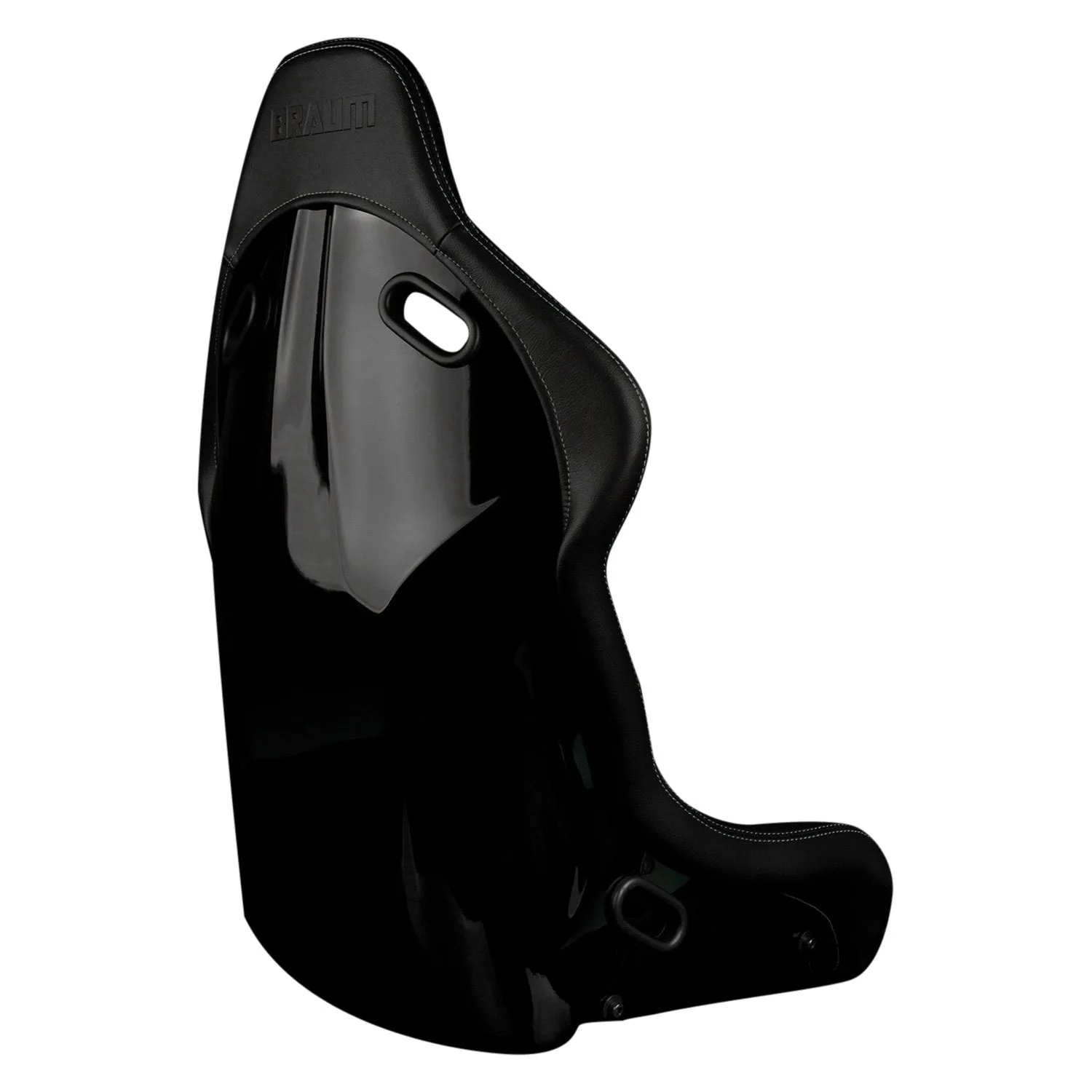 BRAUM Flacon-S Fixed Back Bucket Seat [Composite FRP] Black / White / Red