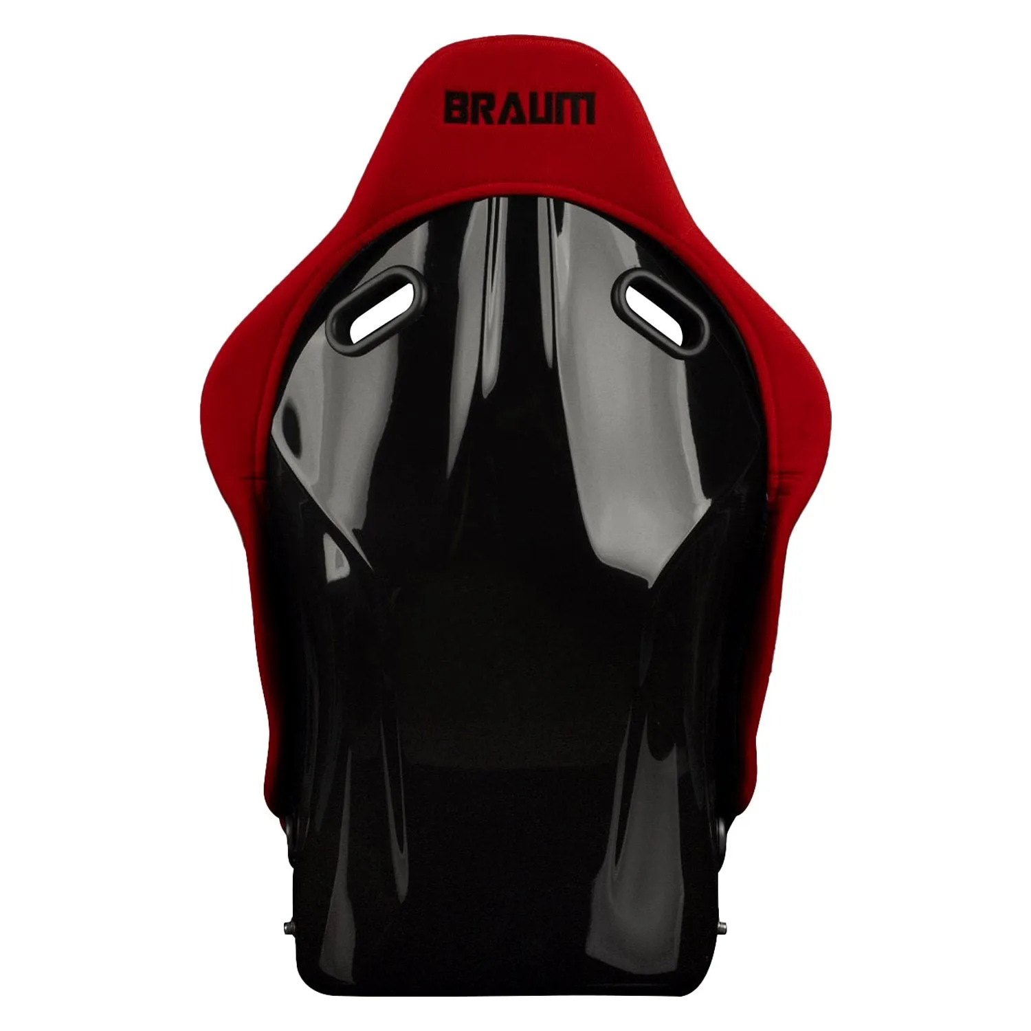 BRAUM Flacon-S Fixed Back Bucket Seat [Composite FRP] Black / White / Red