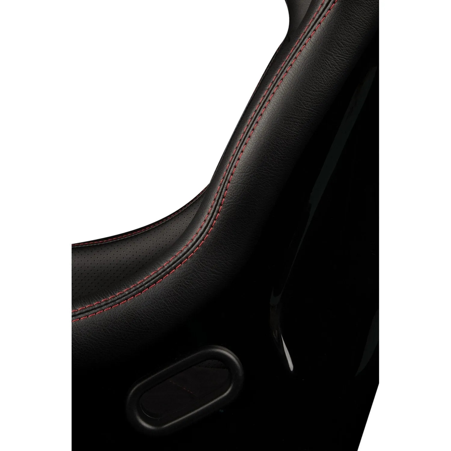 BRAUM Flacon-S Fixed Back Bucket Seat [Composite FRP] Black / White / Red
