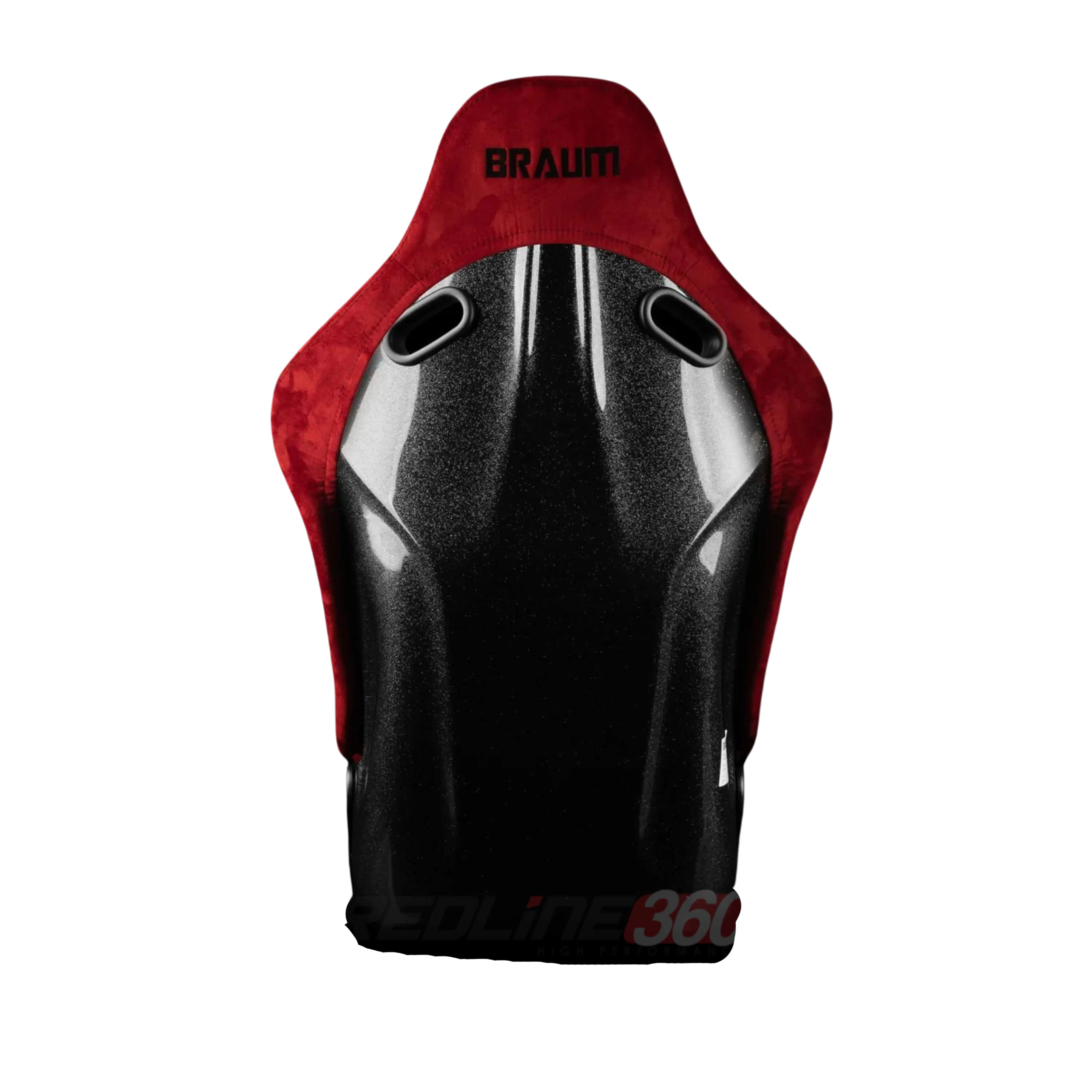 BRAUM Flacon-S Fixed Back Bucket Seat [Composite FRP] Black / White / Red