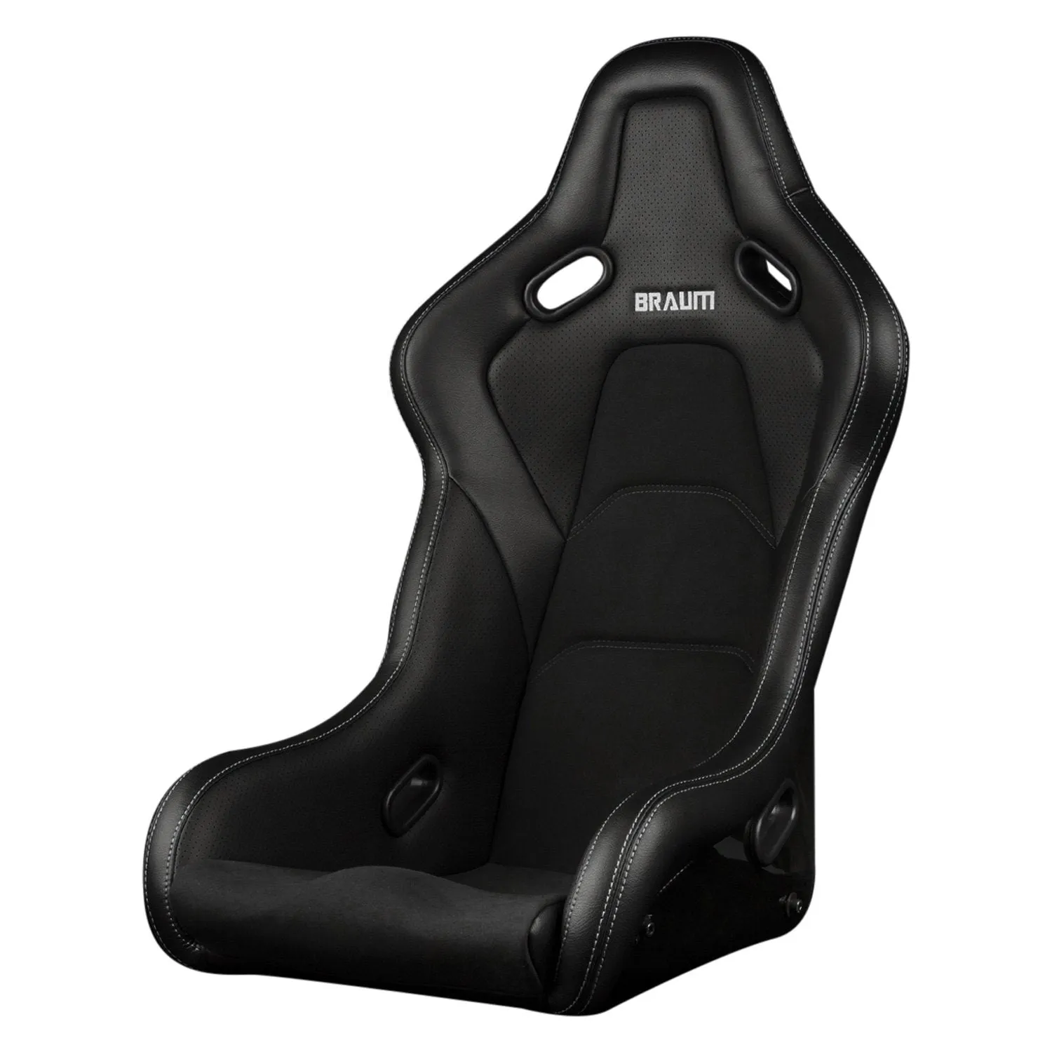 BRAUM Flacon-S Fixed Back Bucket Seat [Composite FRP] Black / White / Red