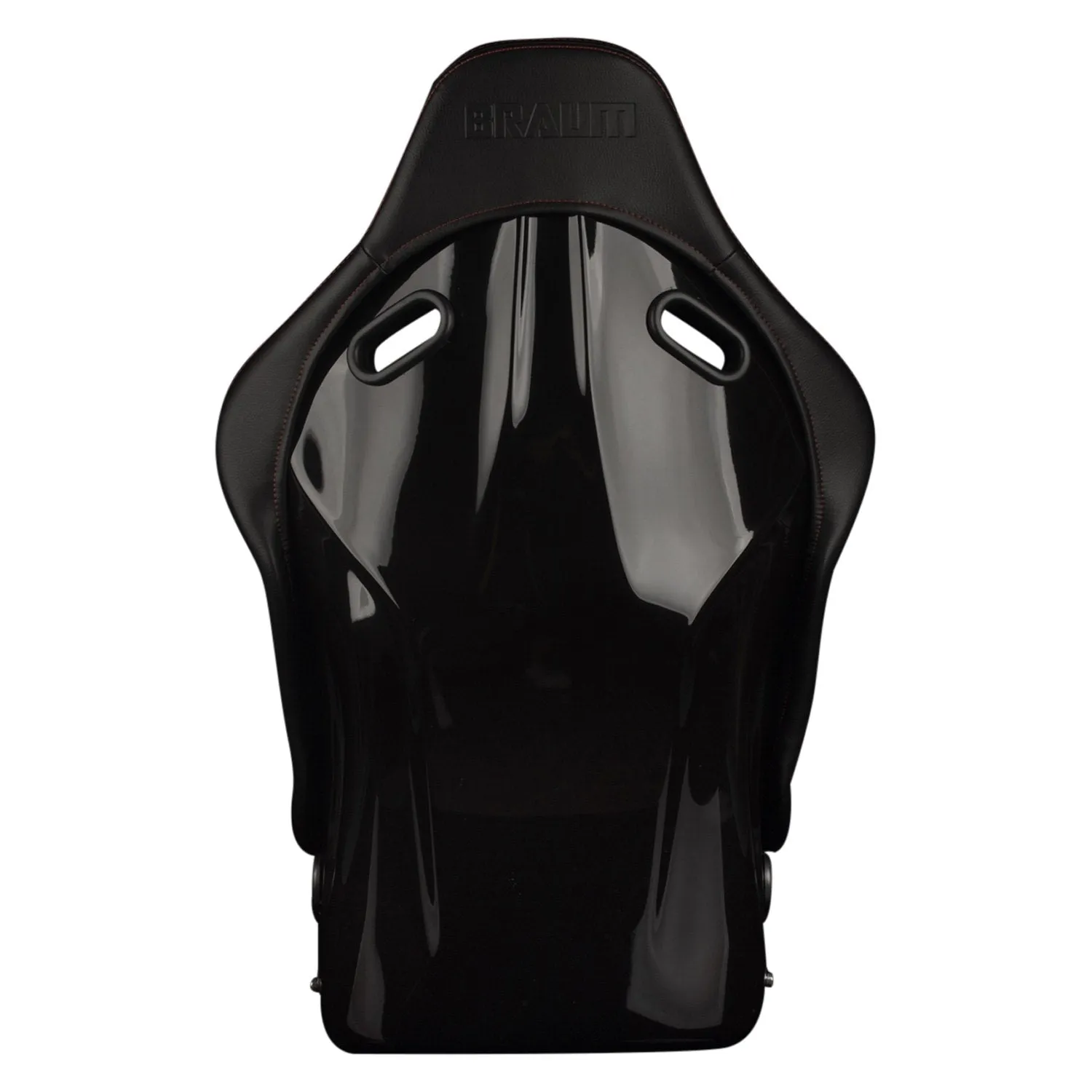 BRAUM Flacon-S Fixed Back Bucket Seat [Composite FRP] Black / White / Red