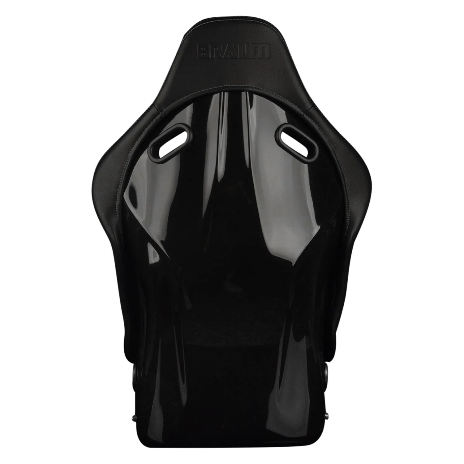 BRAUM Flacon-S Fixed Back Bucket Seat [Composite FRP] Black / White / Red