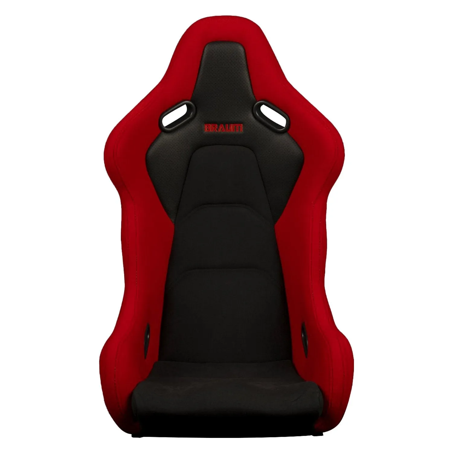 BRAUM Flacon-S Fixed Back Bucket Seat [Composite FRP] Black / White / Red