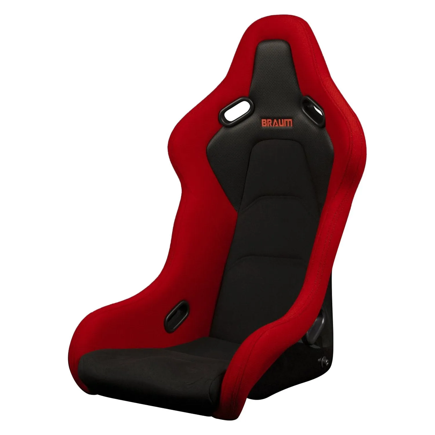 BRAUM Flacon-S Fixed Back Bucket Seat [Composite FRP] Black / White / Red