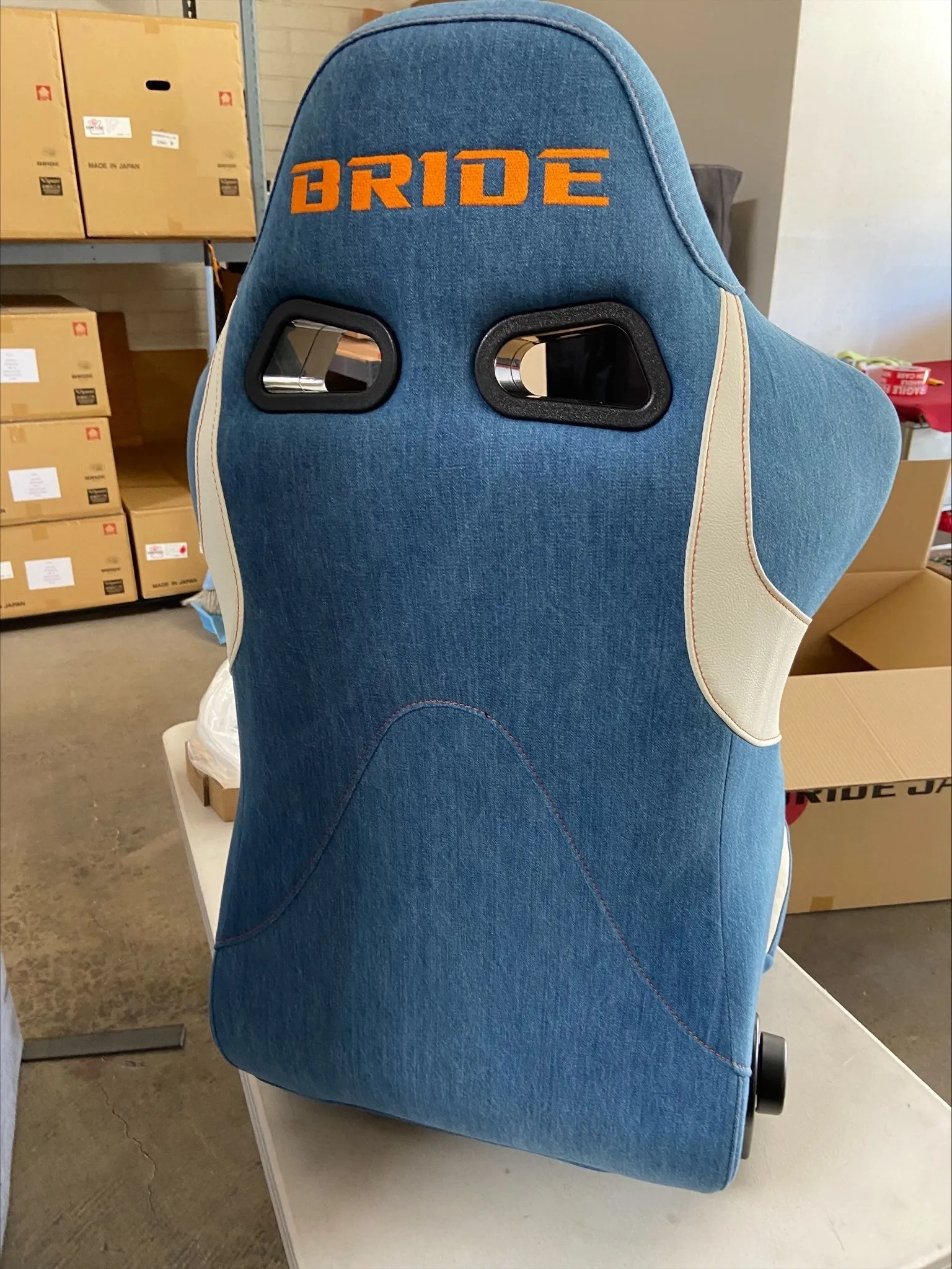 Bride Euroster II BettySmith Bleach Denim Blue Edition Seat