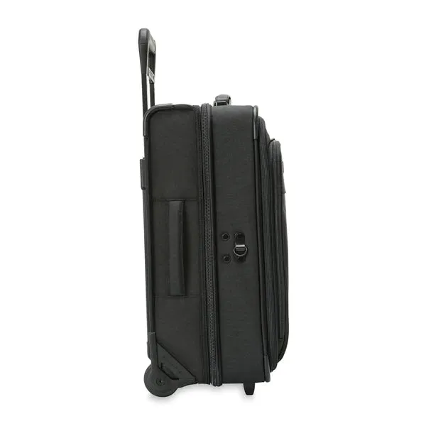 Briggs & Riley Baseline Softsided Domestic Carry-On Upright 2-Wheeled Garment Bag- BLU175