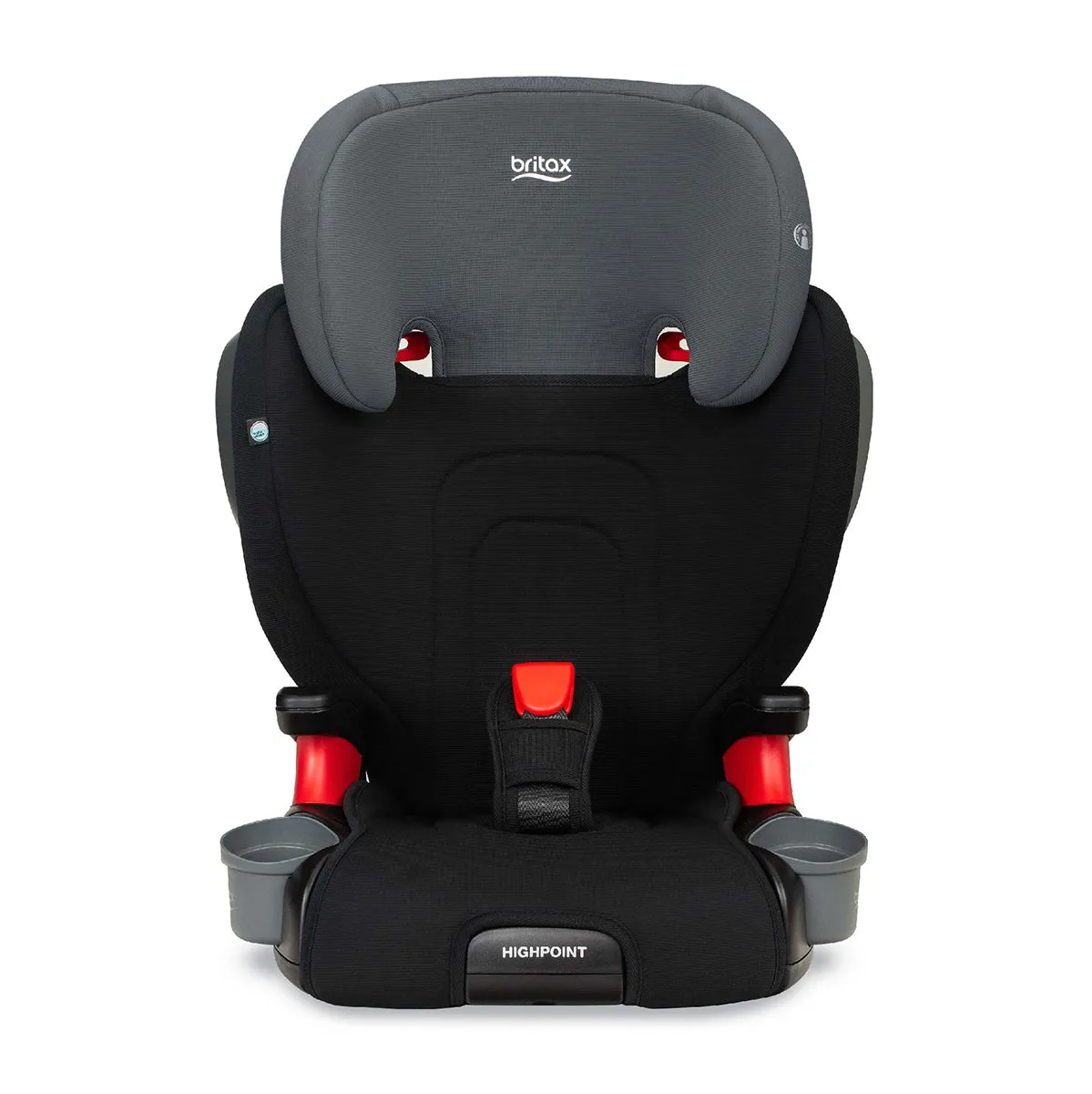 Britax Highpoint 2-Stage Belt Positioning Booster Car Seat - Black Ombre