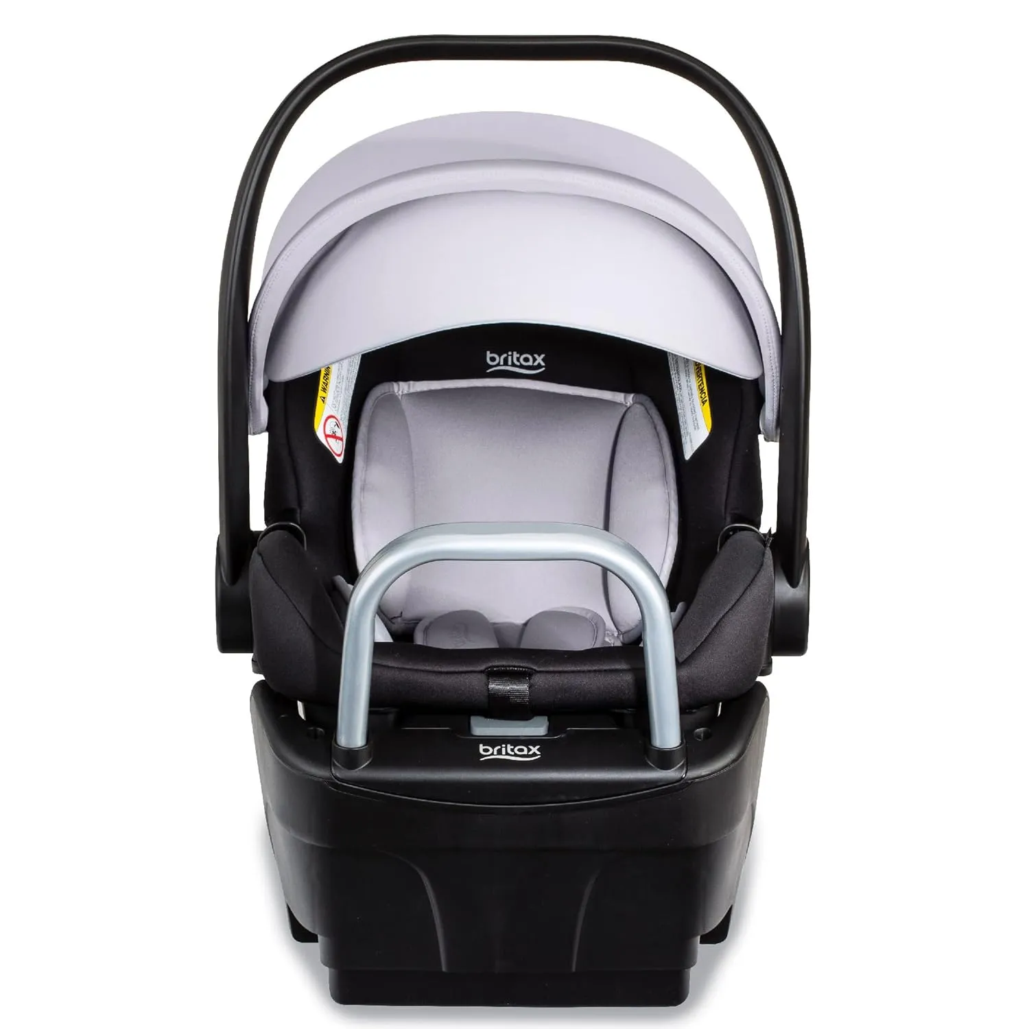 Britax Willow S Infant Car Seat with Alpine Anti-Rebound Base - Glacier Onyx (Open Box - NEW)