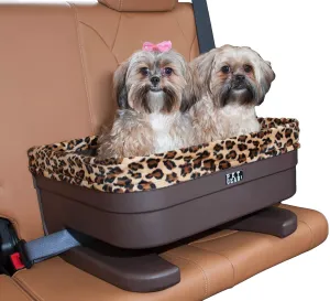 Bucket Seat Booster ~ Chocolate/Jaguar Swirl 20"