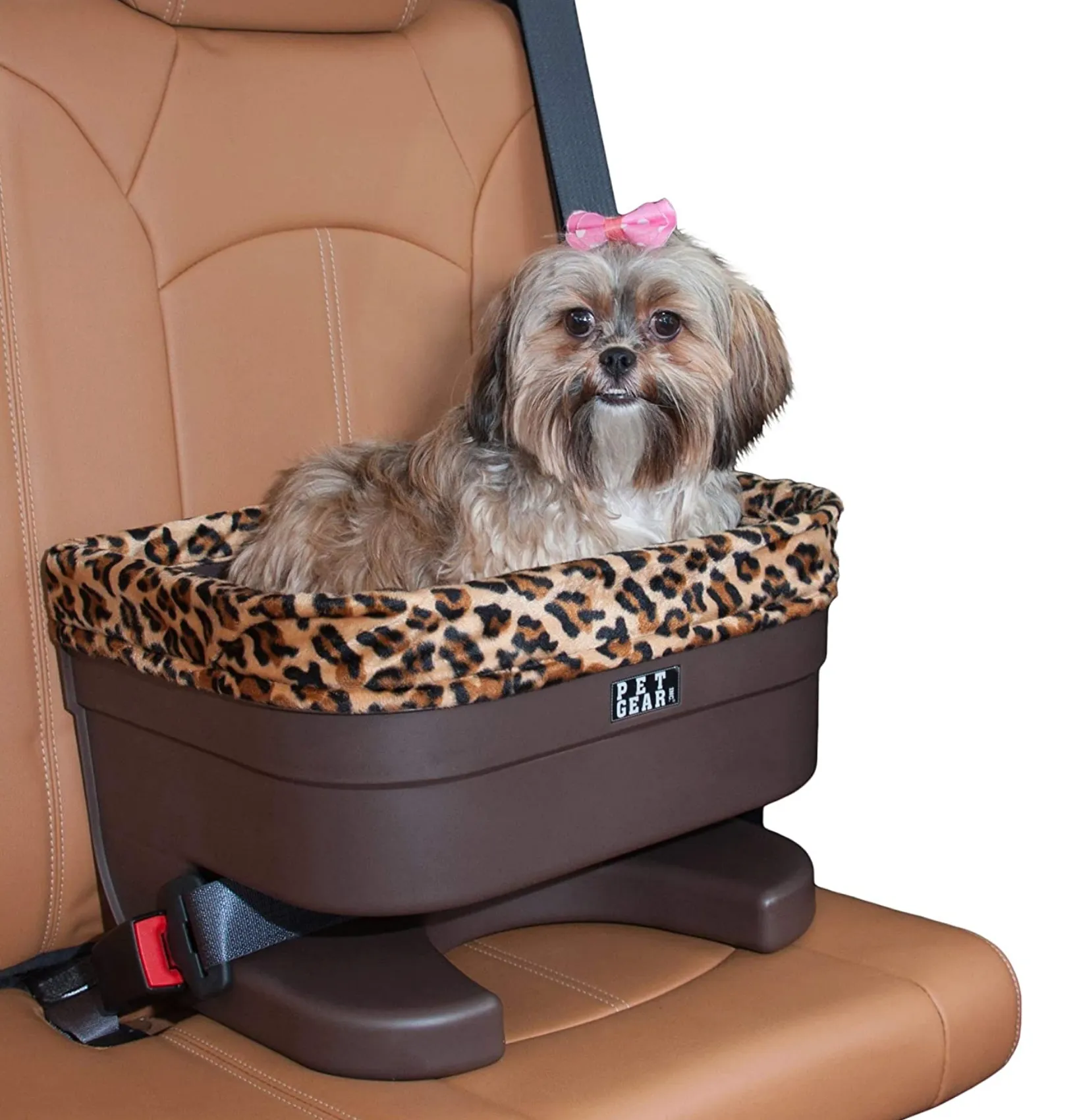 Bucket Seat Booster ~ Chocolate/Jaguar Swirl 20"
