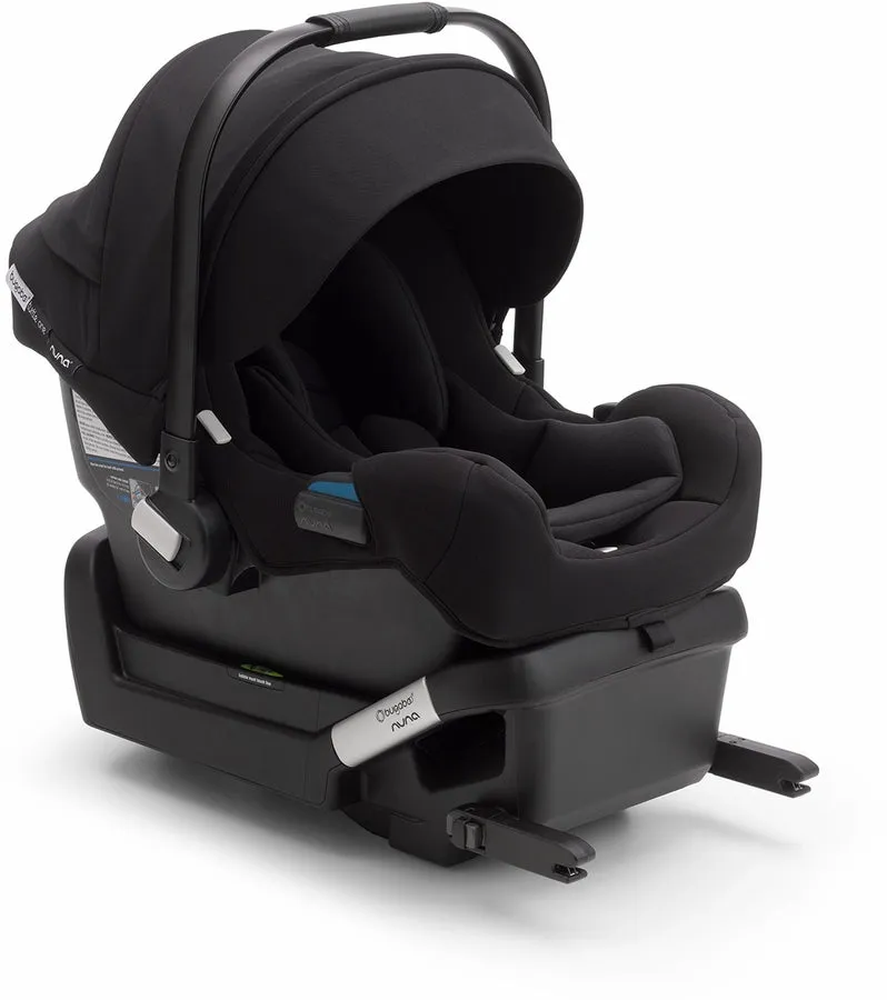 Bugaboo OPEN BOX Turtle One by Nuna Infant Car Seat with Base - Black