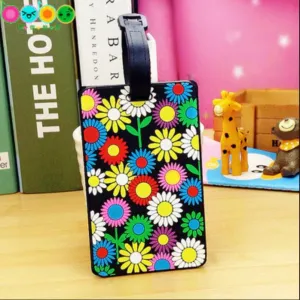 Colorful Patterns Luggage Tag | Baggage Identifier Tags for Travellers