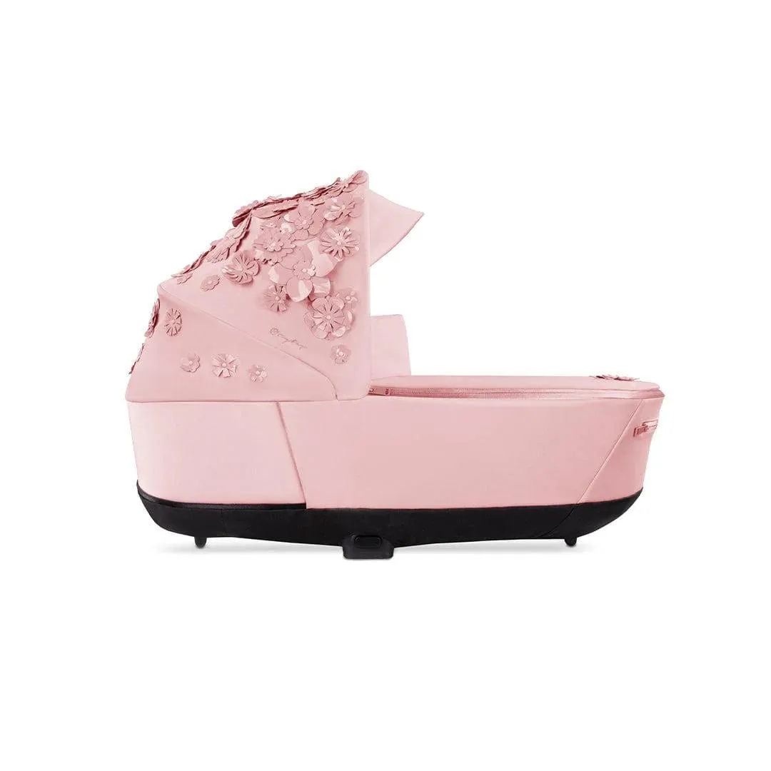 Cybex PRIAM  ePRIAM Lux Carrycot -  Simply Flowers  Pale Blush