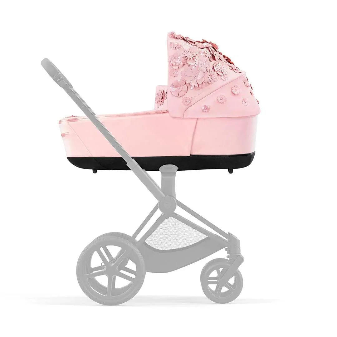 Cybex PRIAM  ePRIAM Lux Carrycot -  Simply Flowers  Pale Blush