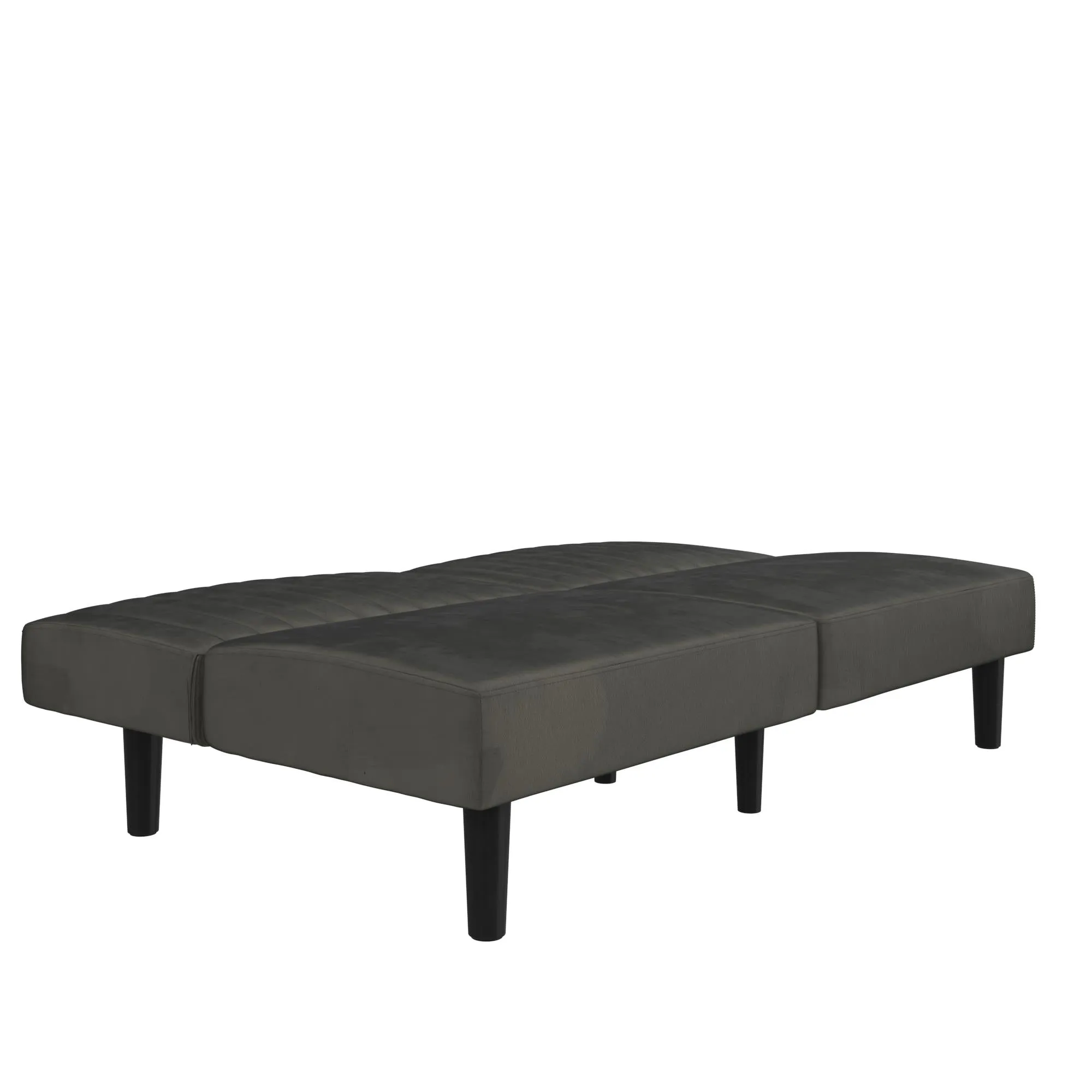 DHP Katie Futon, Gray Velvet