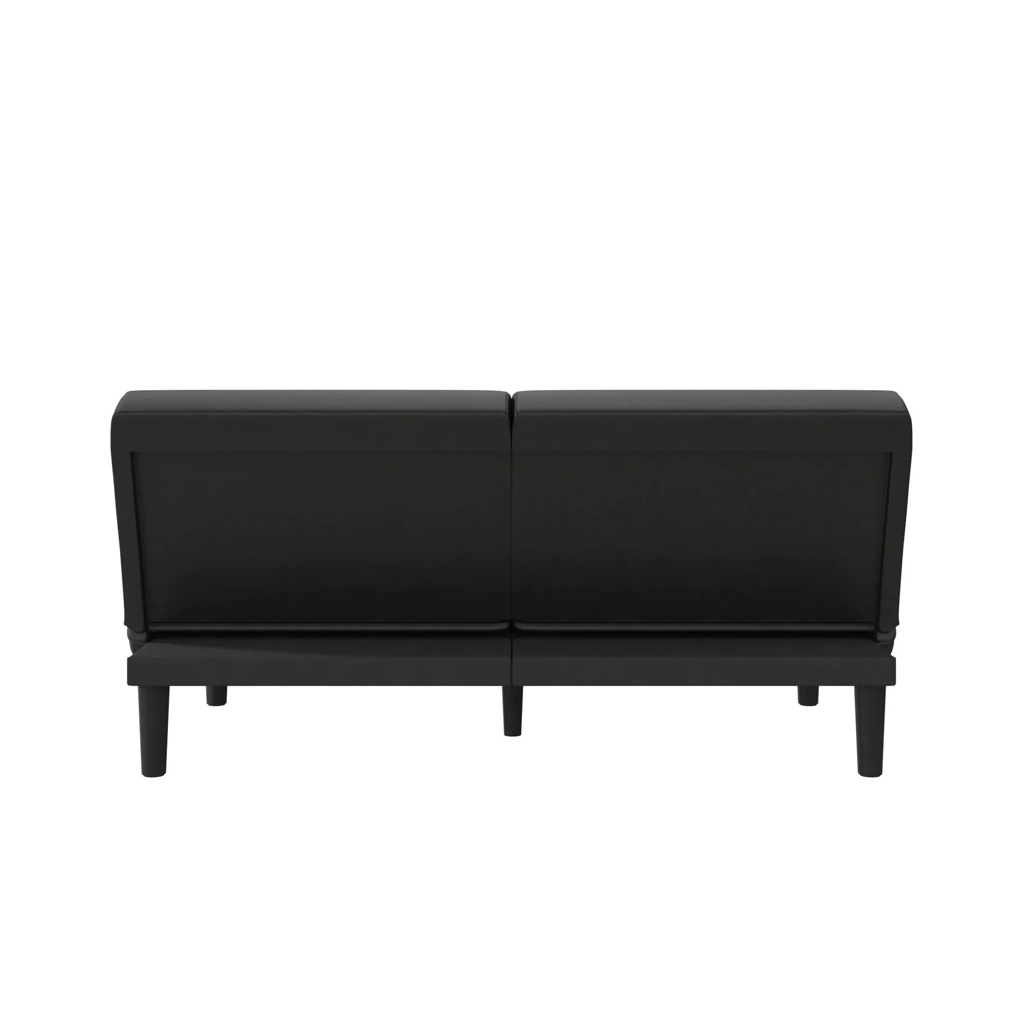 DHP Katie Futon, Gray Velvet