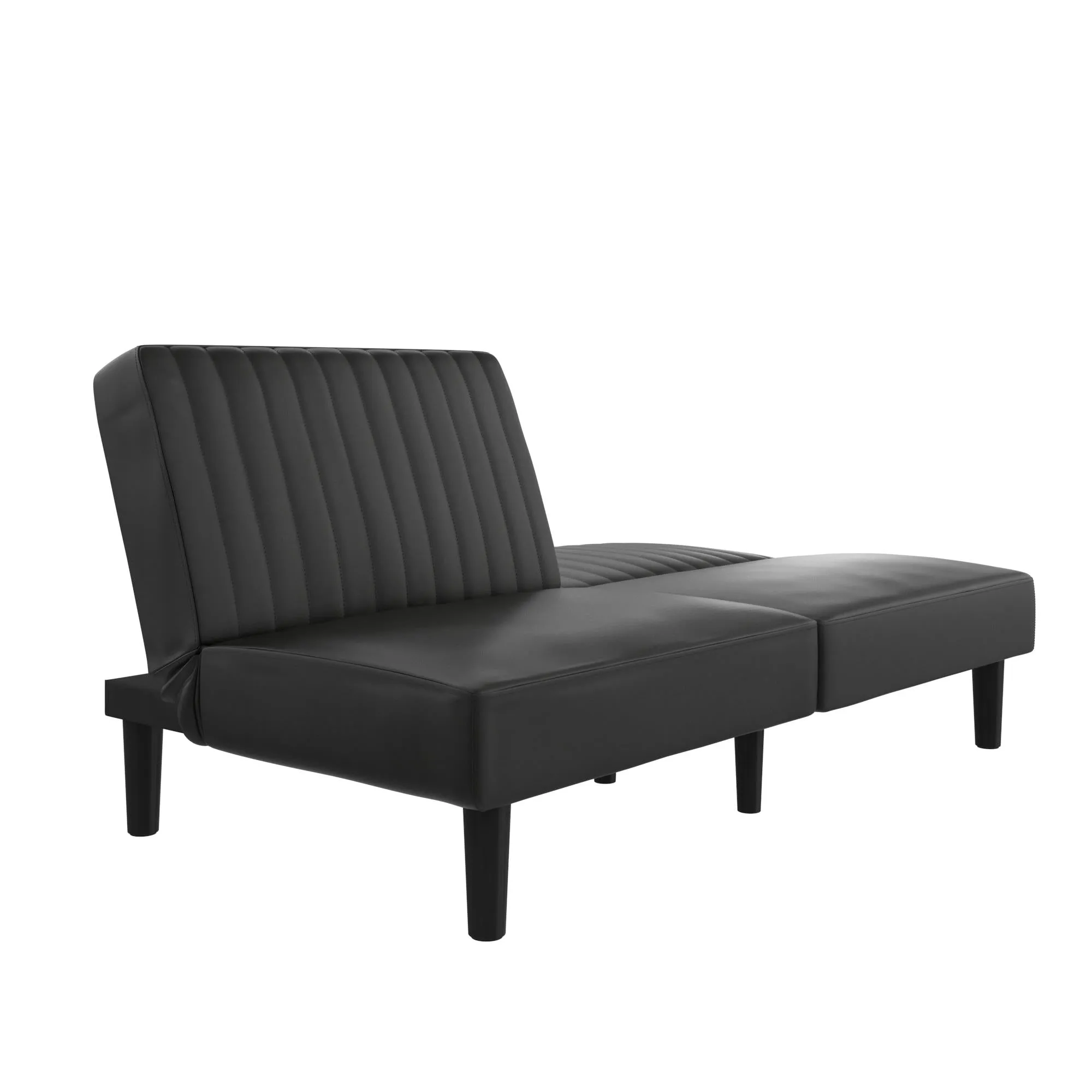 DHP Katie Futon, Gray Velvet