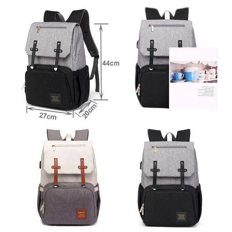 Diaper Bag Mummy Daddy Backpack Baby Stroller Bag