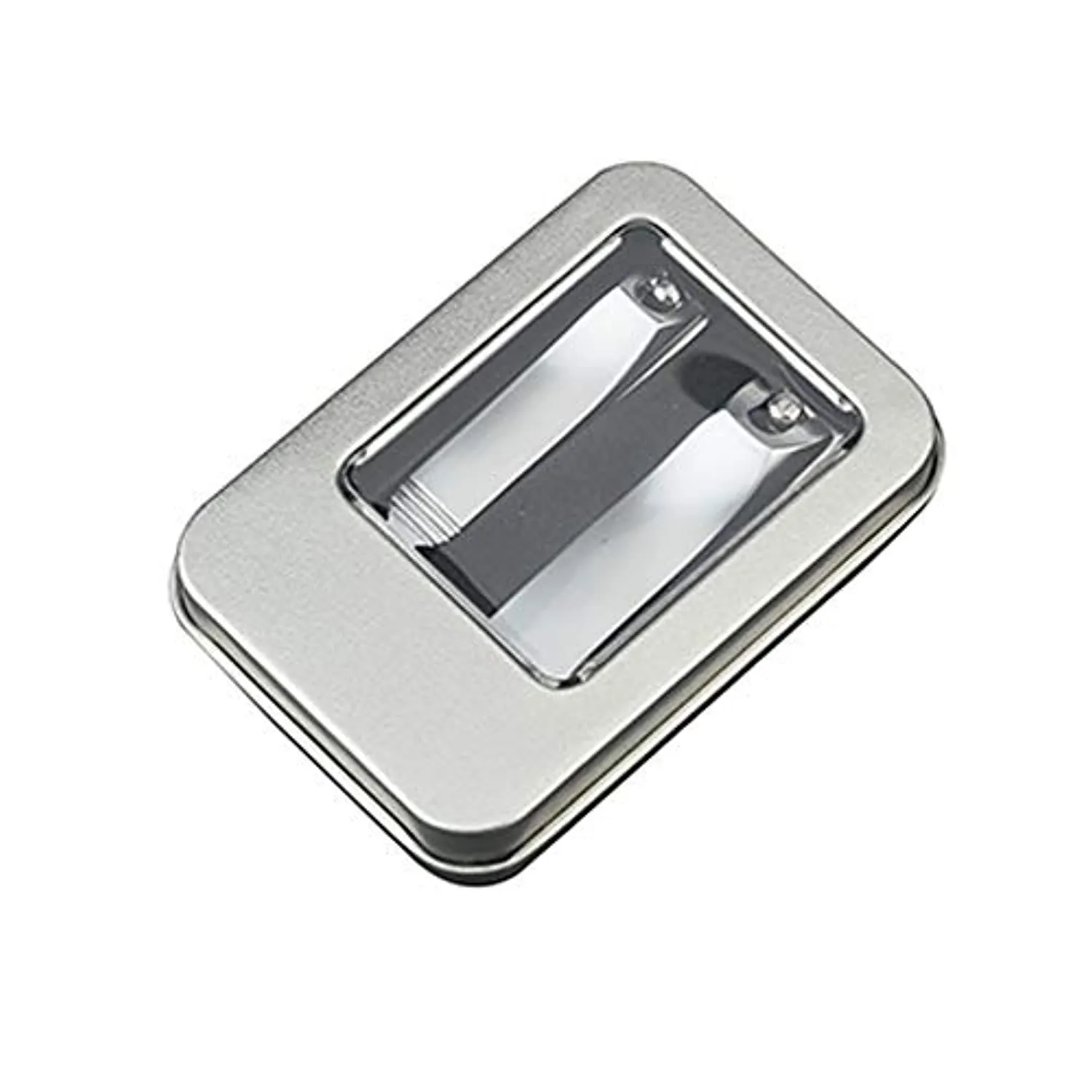 DragonFruitee Premium Nail Clippers for Fingernail and Toenail, Carbon Stainless Steel Nail Cutter with Durable and Long-Lasting Razor Sharp Blade - Silver Matte Finish