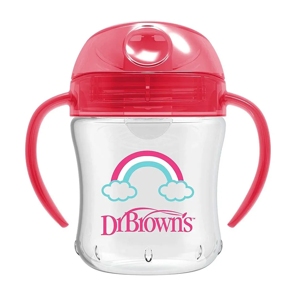 DR.Brown's Spill-Proof Soft Spout Toddler Cup,- 180ml, 6m 
