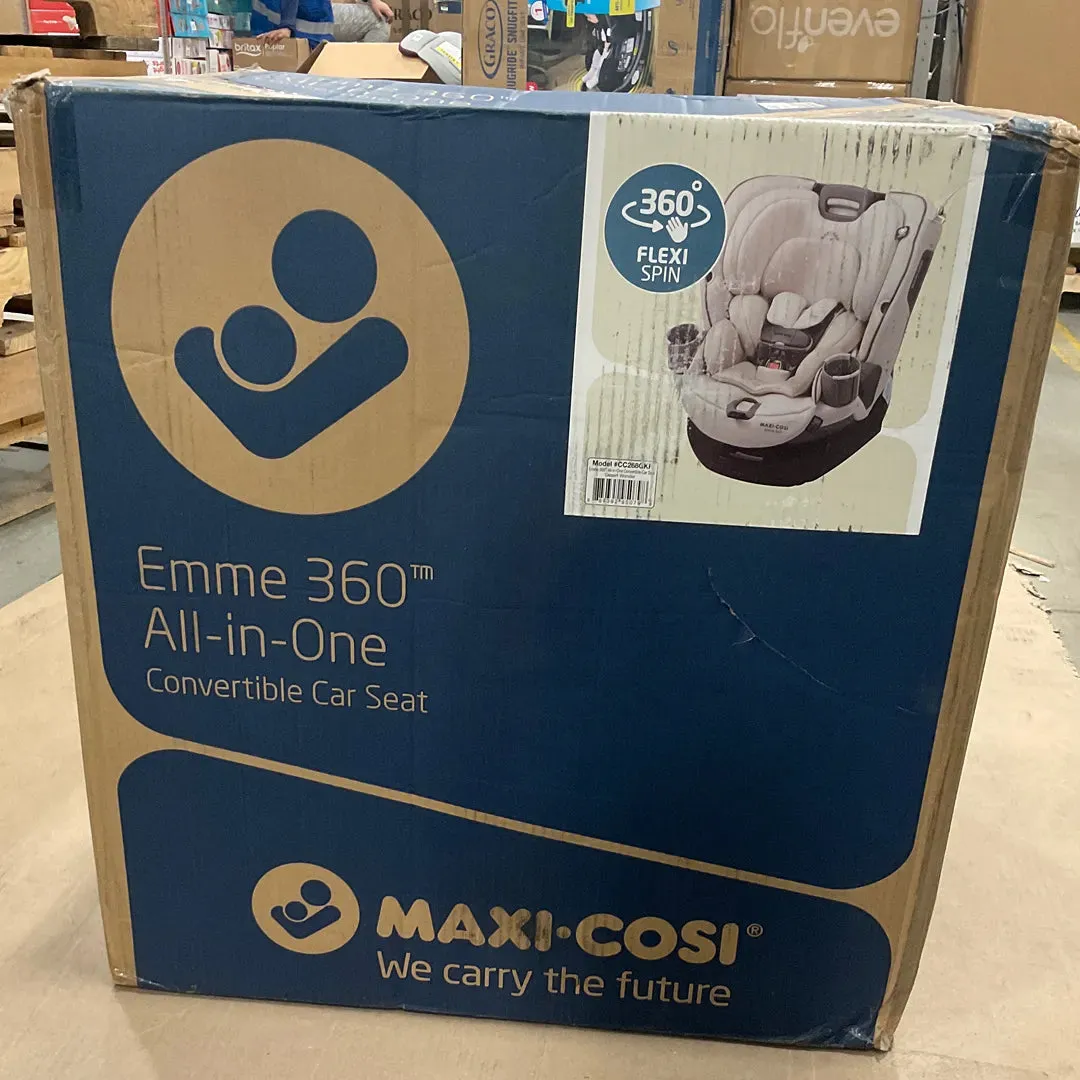 Emme 360 Rotating All-in-One Convertible Car Seat - Desert Wonder
