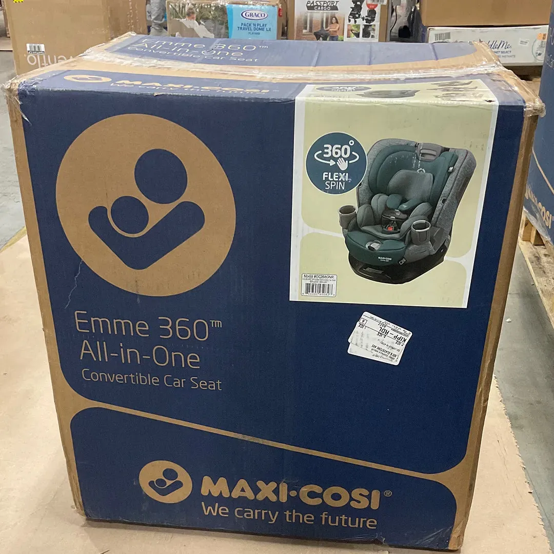 Emme 360 Rotating All-in-One Convertible Car Seat - Meadow Wonder