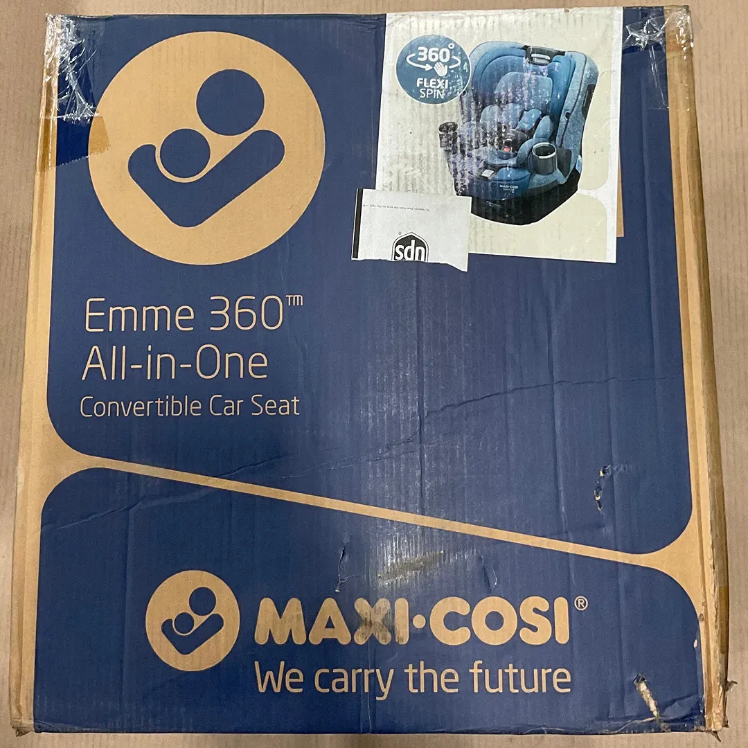 Emme 360 Rotating All-in-One Convertible Car Seat - Pacific Wonder