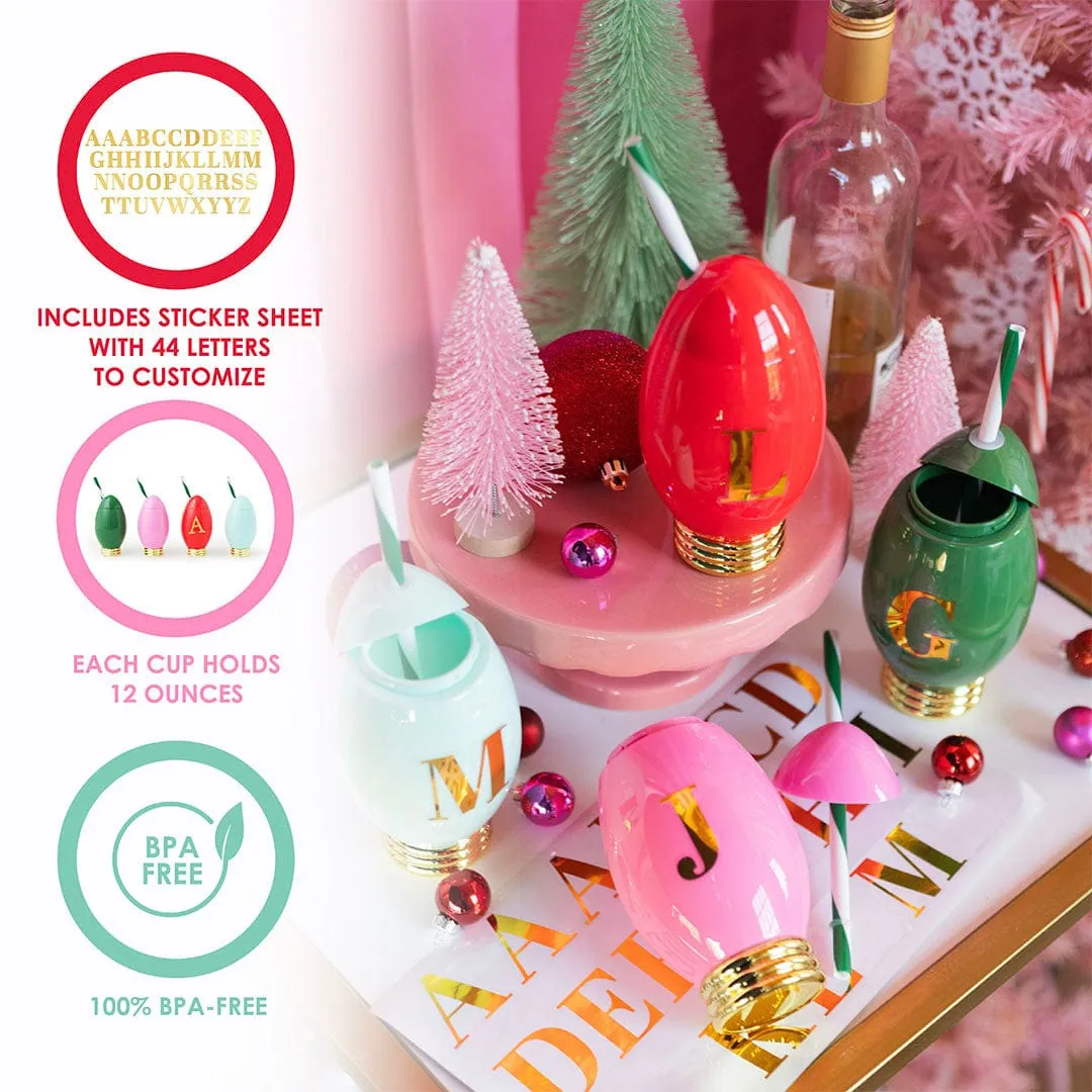 Extra Bright Light Sipper Cups