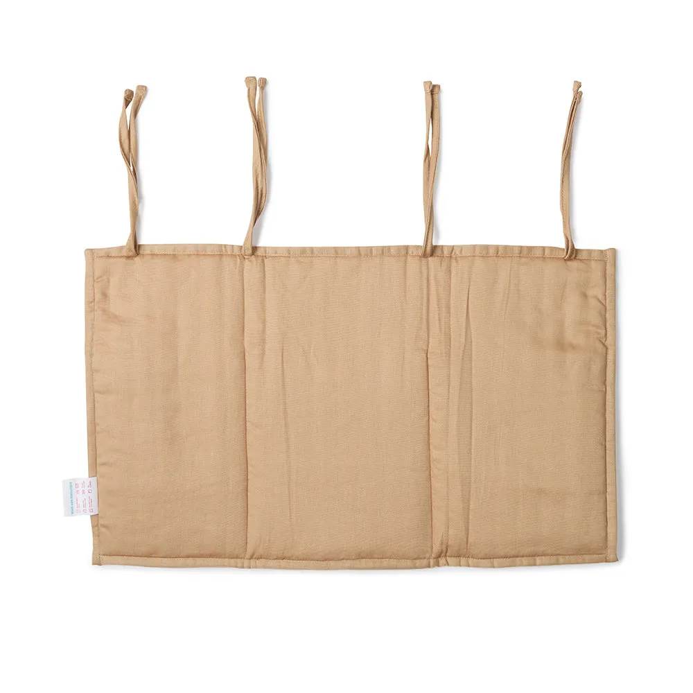 Fancy Fluff Organic Crib Organiser - Cuddle Bear