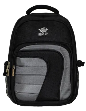 Fino SK-9027 Dakota Red 15 inch Laptop Backpack -22 Litre - Black & Grey