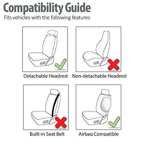 Front & Rear Seat Covers for Chevy Chevrolet Bolt EV EUV Car Seat Cover Luxury PU Leather Comfortable Wear Resistant Red