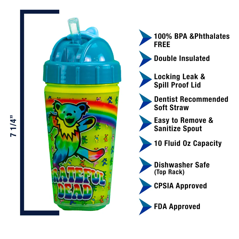 Grateful Dead 'Dancing Bear' Straw Cup