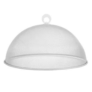 Hard Mesh Food Cover White 35cm