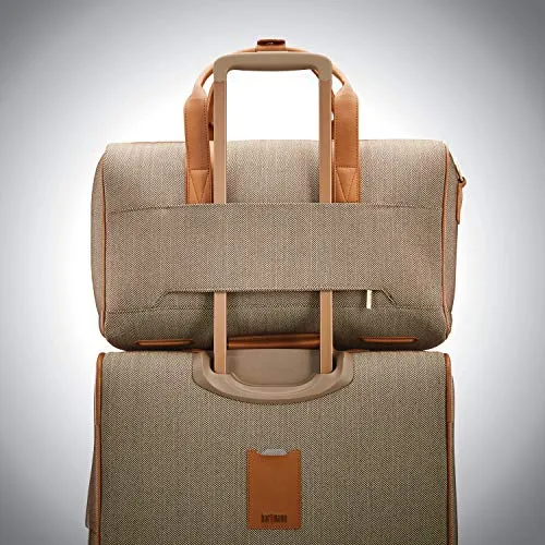 Hartmann Deluxe Weekend Duffel, Terracotta Herringbone