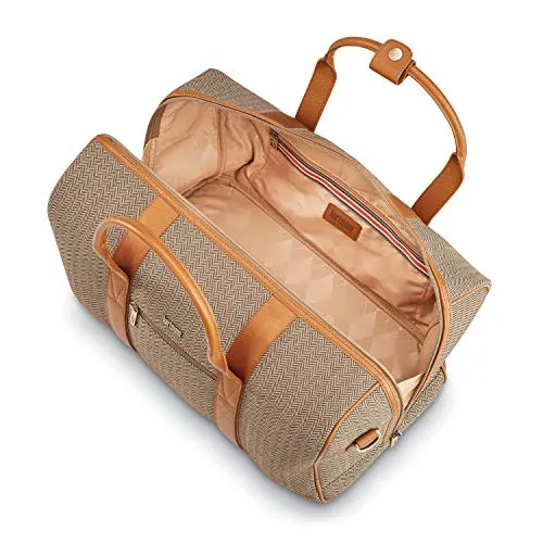 Hartmann Deluxe Weekend Duffel, Terracotta Herringbone