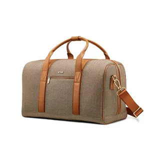 Hartmann Deluxe Weekend Duffel, Terracotta Herringbone